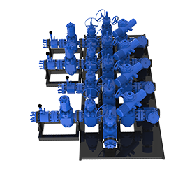 140MPa multi-stage throttle intelligent manifold