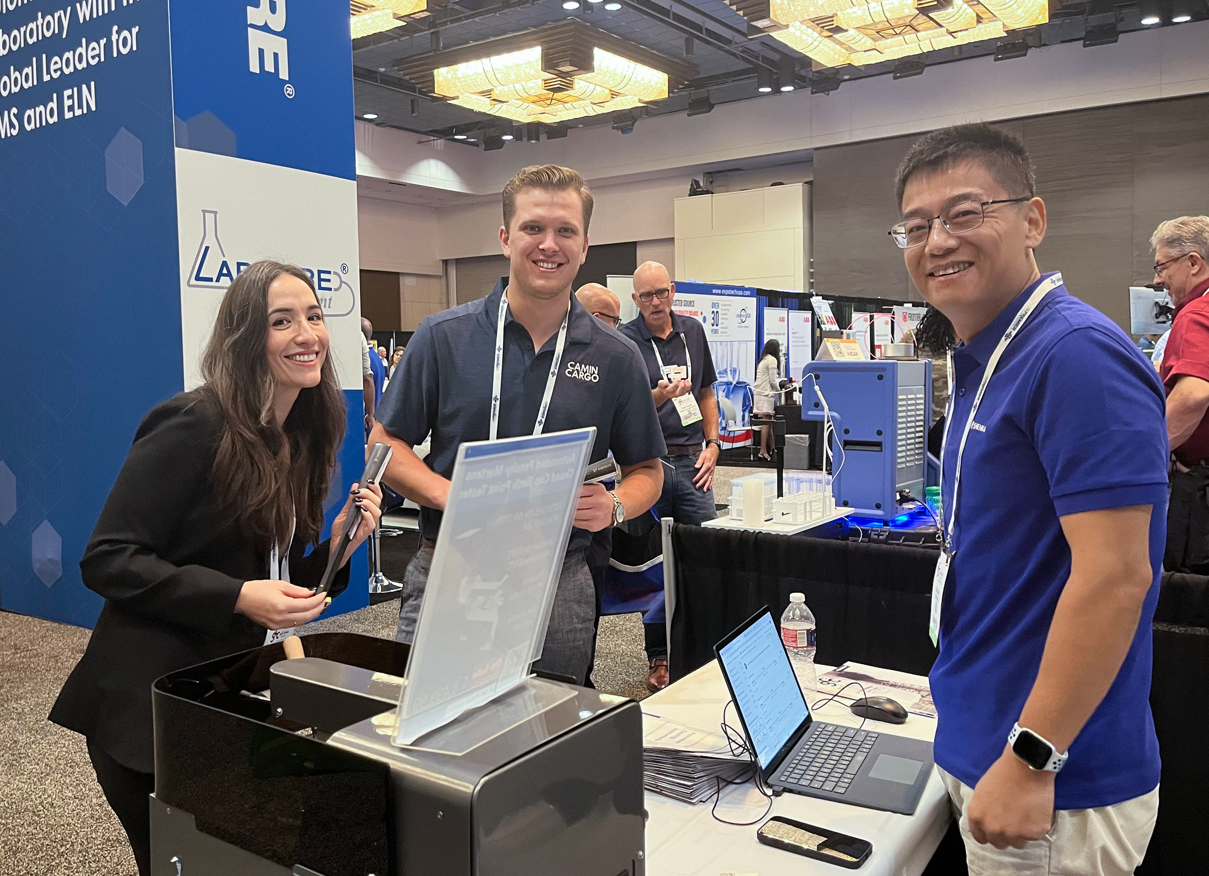 QG刮刮乐分析仪器首次亮相美国GCC展会(图1)