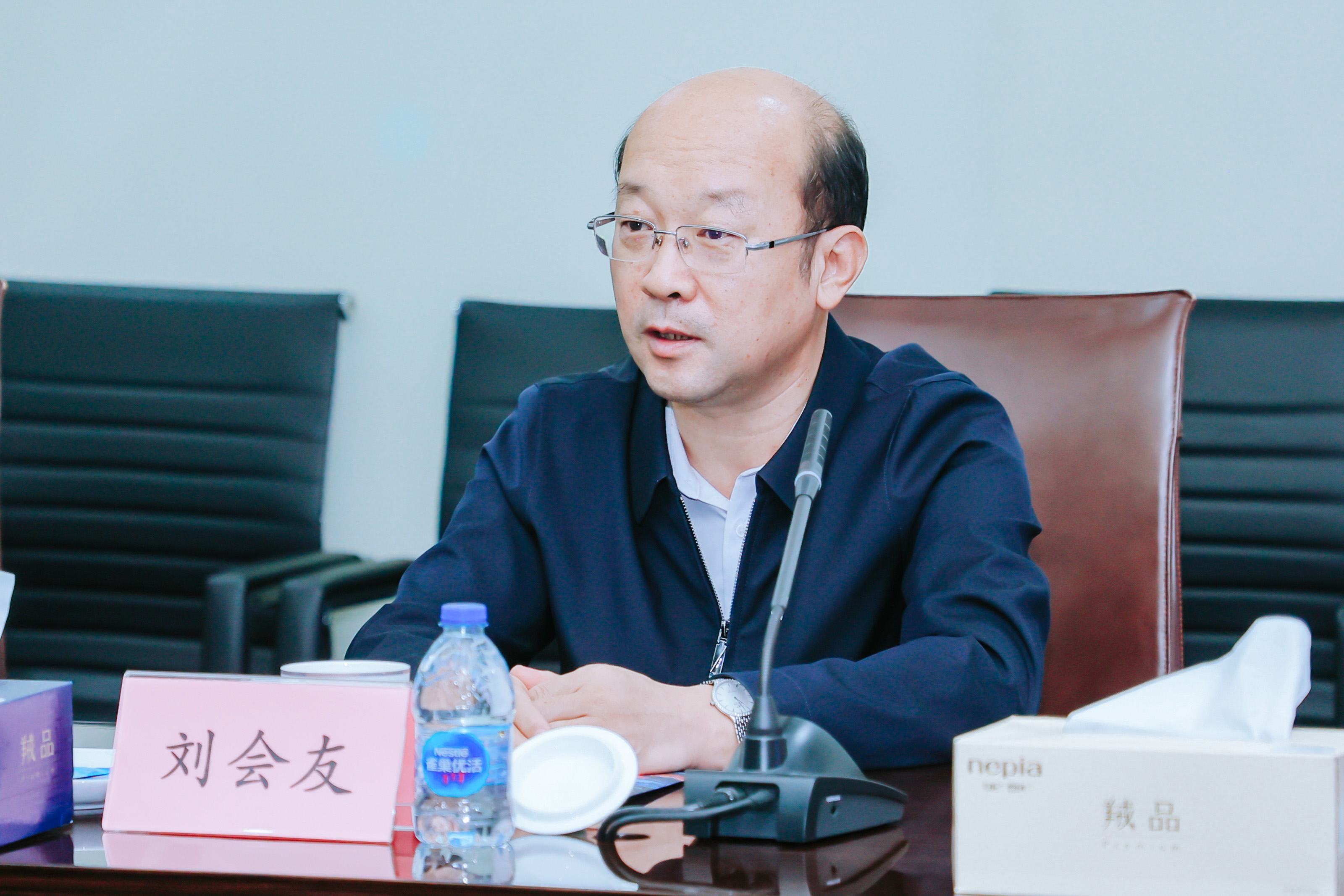 中国石化领导刘会友、张建阔一行莅临QG刮刮乐参观考察(图4)